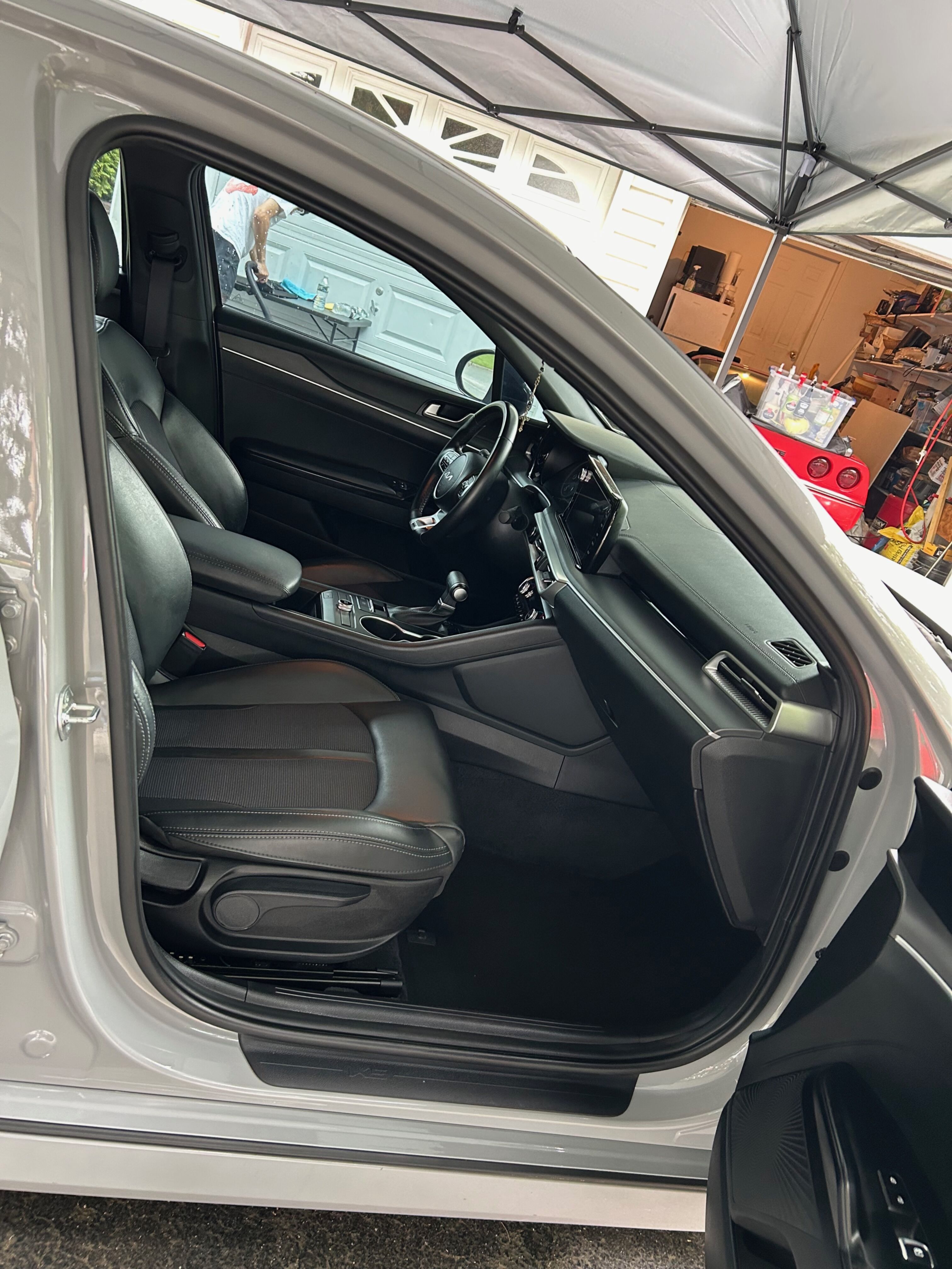 Leather seat conditioning service - Menno Auto Detailing, Shoreham NY